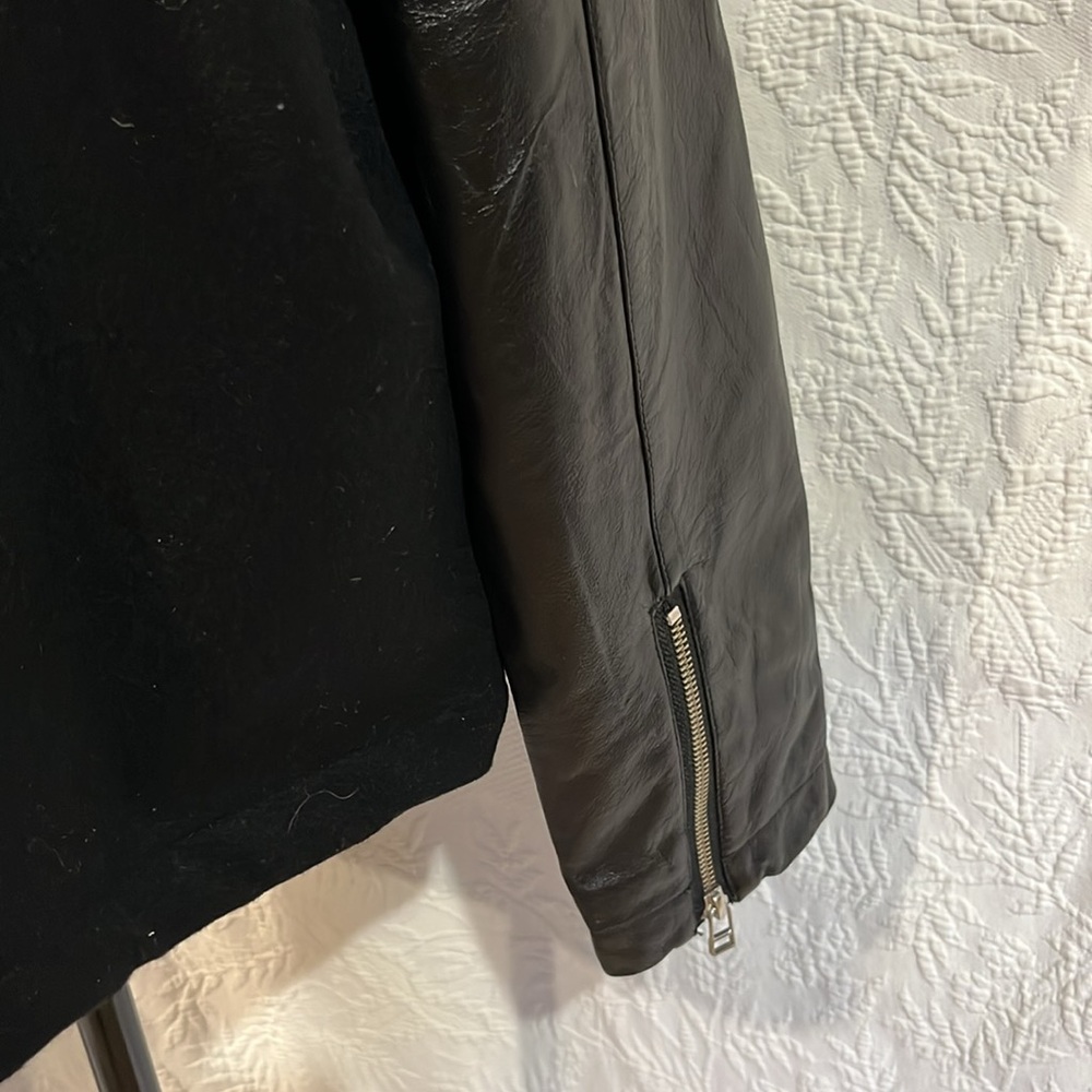 LRG jacket with leather sleeves, size medium - Picture 10 of 15